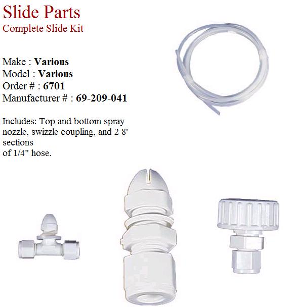 Swimming Pool Slides- Complete Spray Kit.